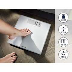 Soehnle Style Sense Comfort 100 Bath Scale - Sleek Design & Precision Weighing for a Healthier You!